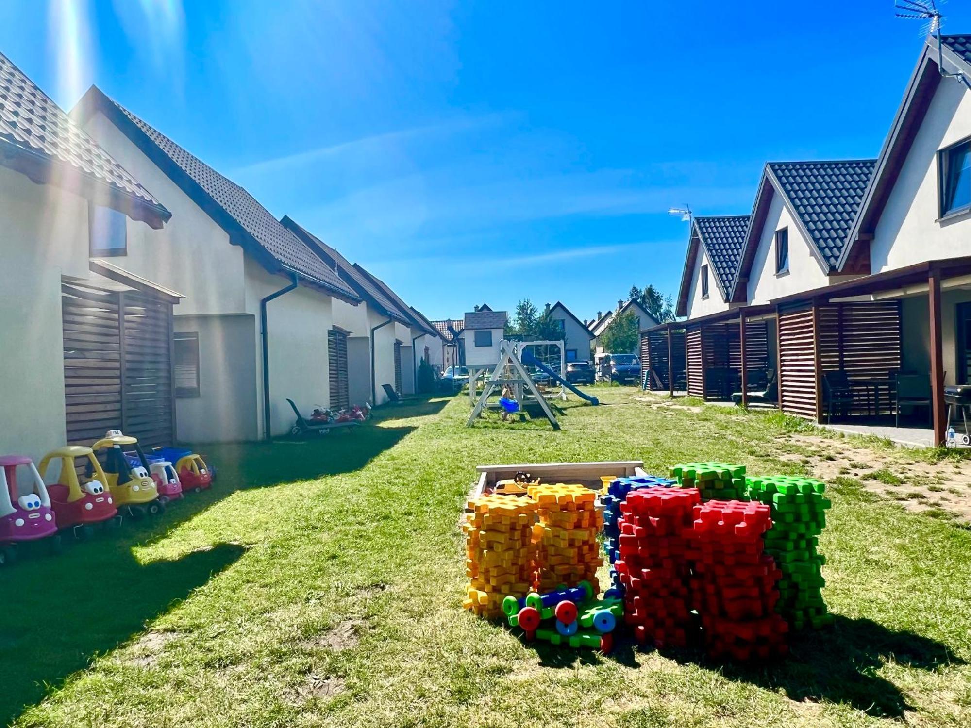 Nadmorskie Domki Blu Dębki Exterior foto